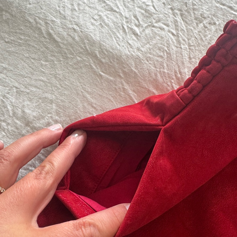 Free People Faux Suede SKORT Paradise Found - Picture 3 of 6